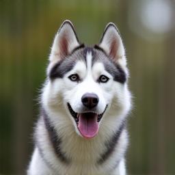 Husky named Hudson